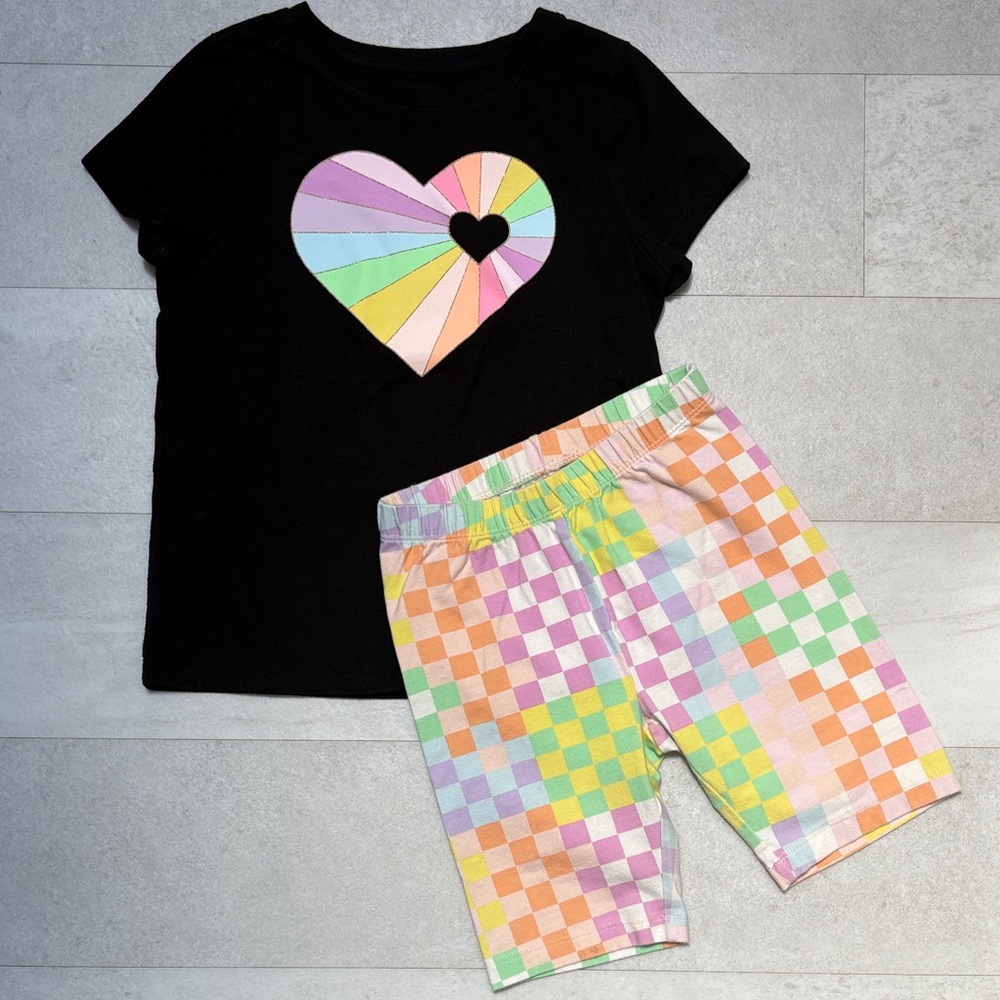 Cat & Jack matching 🌈 set